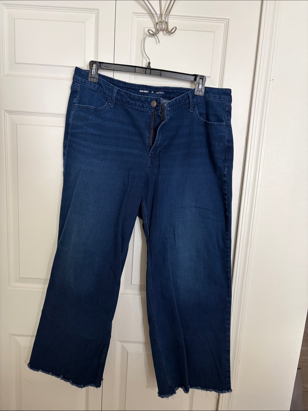 Old Navy Dark Blue Wide Leg Jeans